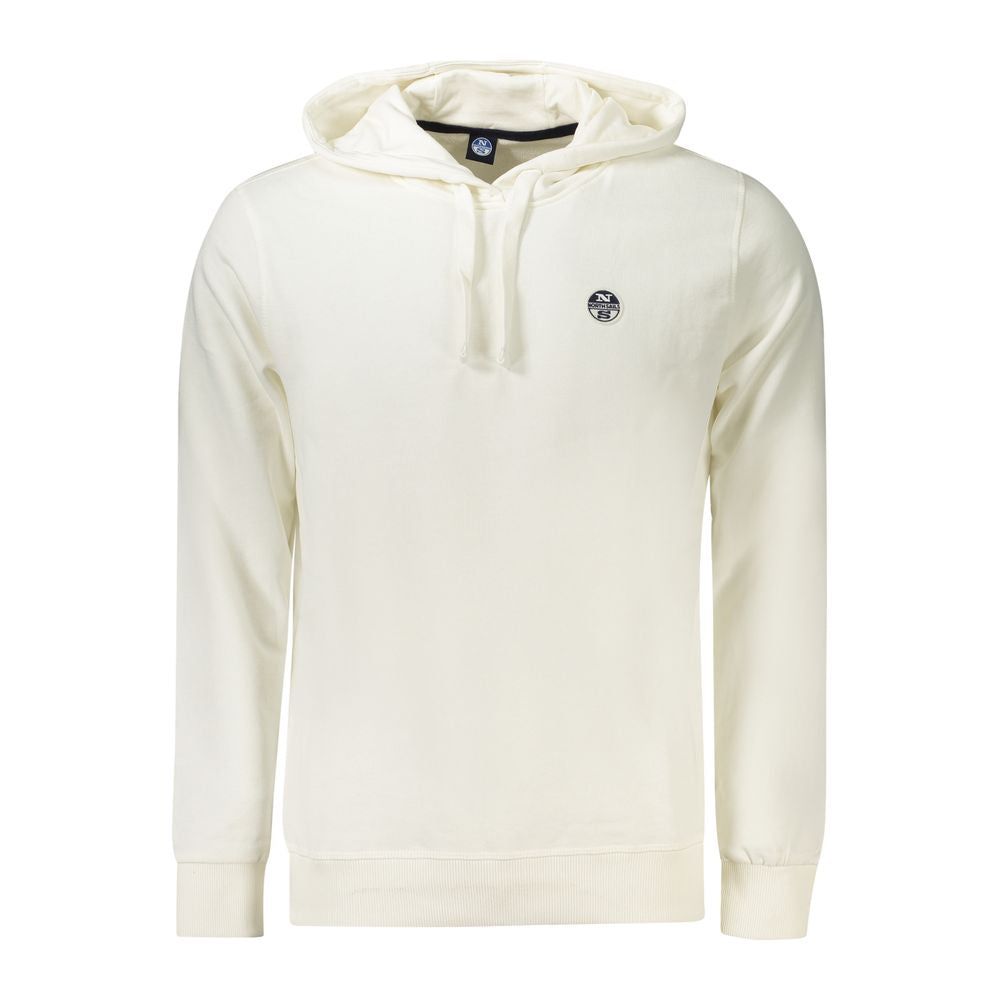 Sudadera con Capucha Blanca de Algodón para Hombre North Sails