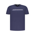 North Sails Blue Cotton Men T-Shirt