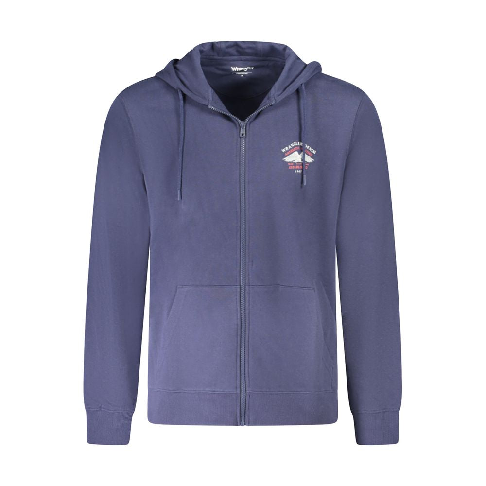 Suéter de algodón azul Wrangler