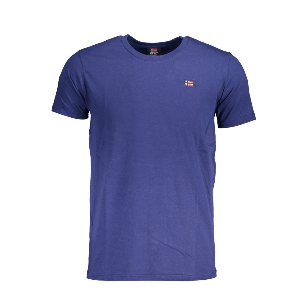 Norway 1963 Blue Cotton Men T-Shirt