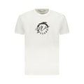 Trussardi White Cotton Men T-Shirt