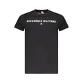 Accademia Militare Black Cotton T-Shirt