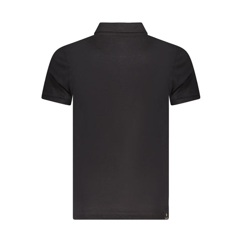 Accademia Militare Black Cotton Polo Shirt