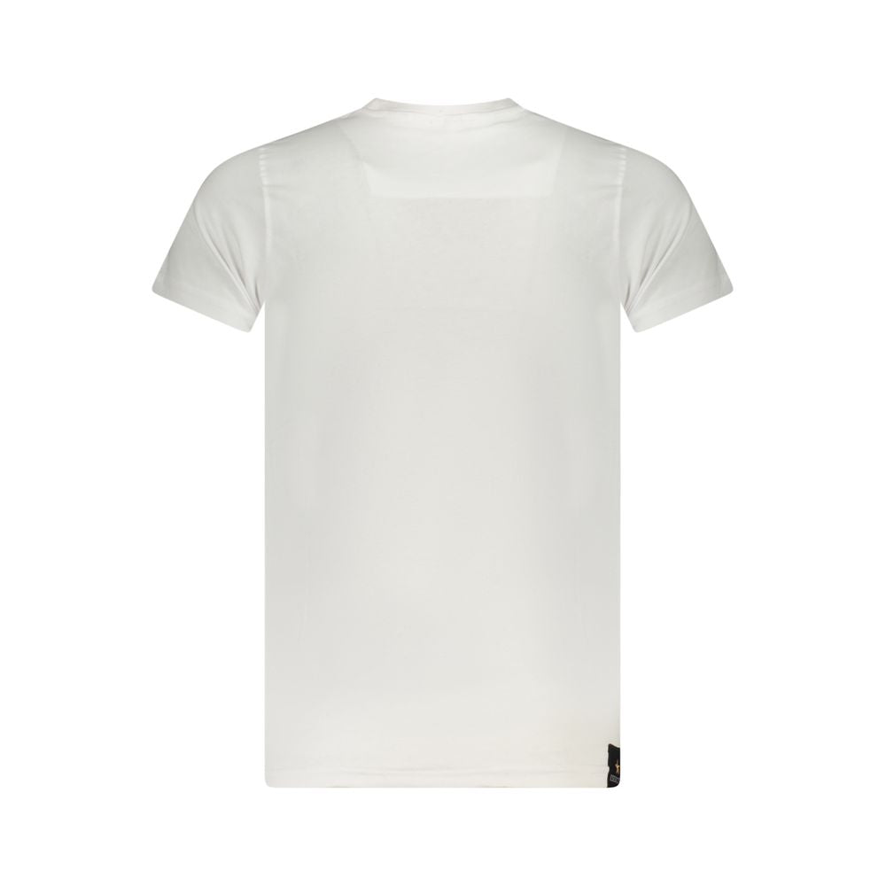 Camiseta de algodón blanca Accademia Militare