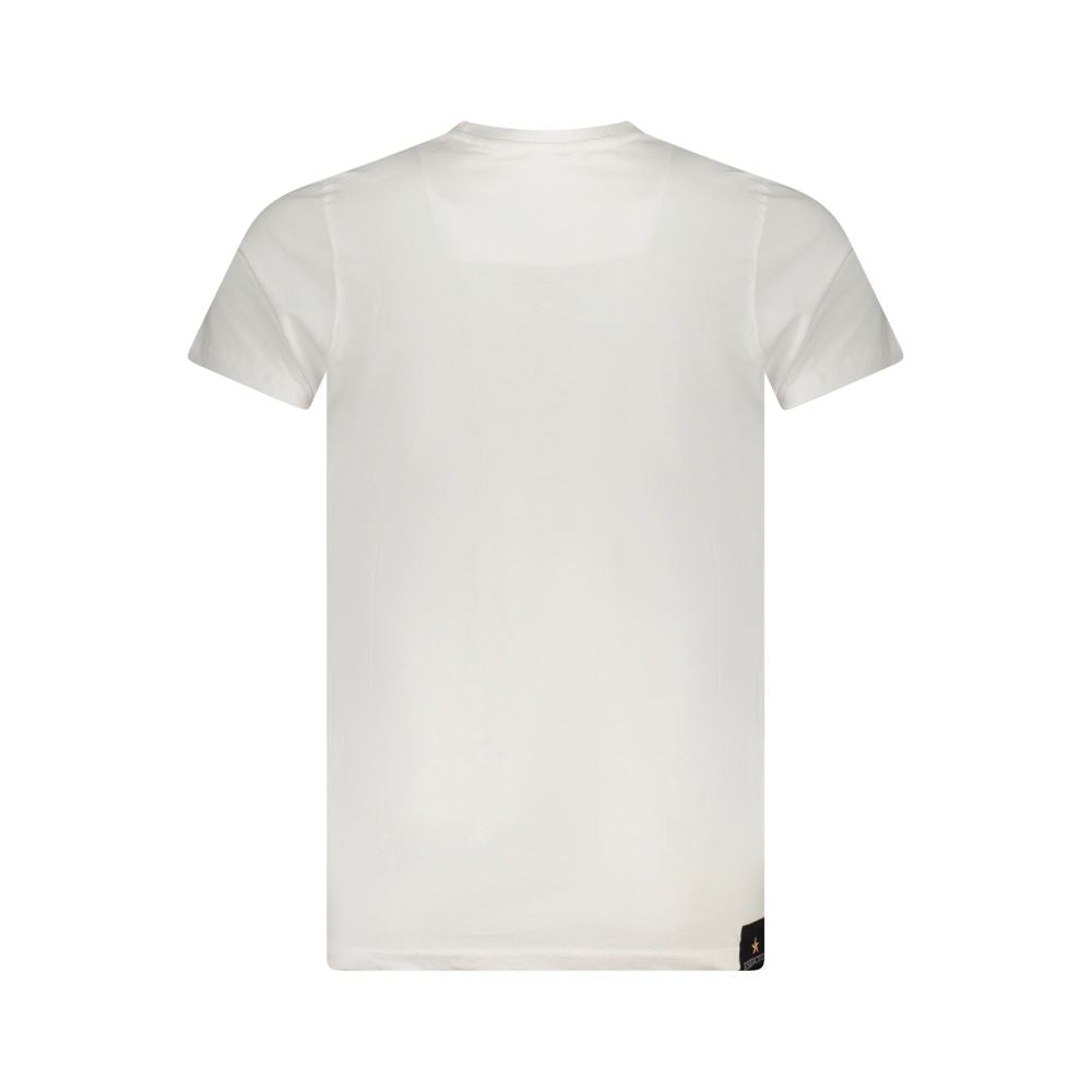 Camiseta de algodón blanca Accademia Militare