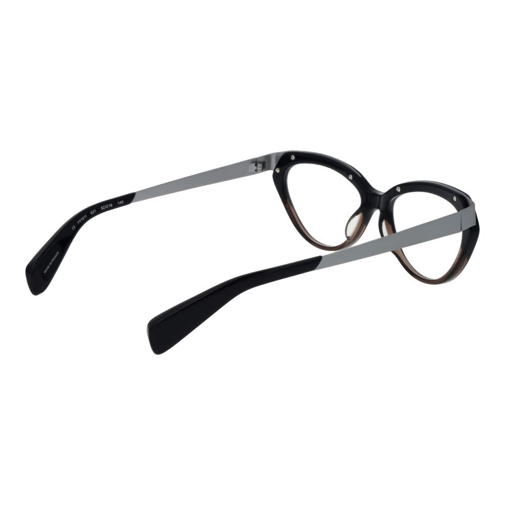 Montura óptica unisex negra Yohji Yamamoto