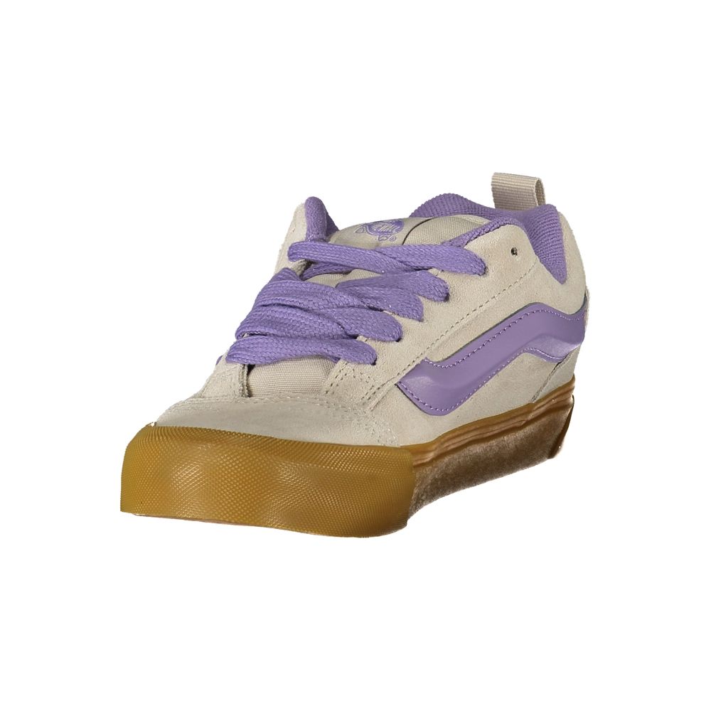 Vans Gray Leather Women Sneaker