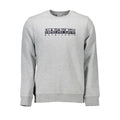 Napapijri Gray Cotton Men Sweater