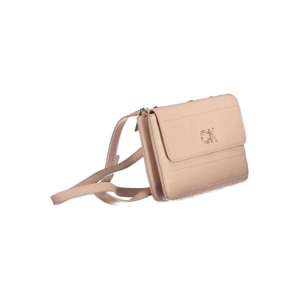 Calvin Klein Pink Polyester Handbag