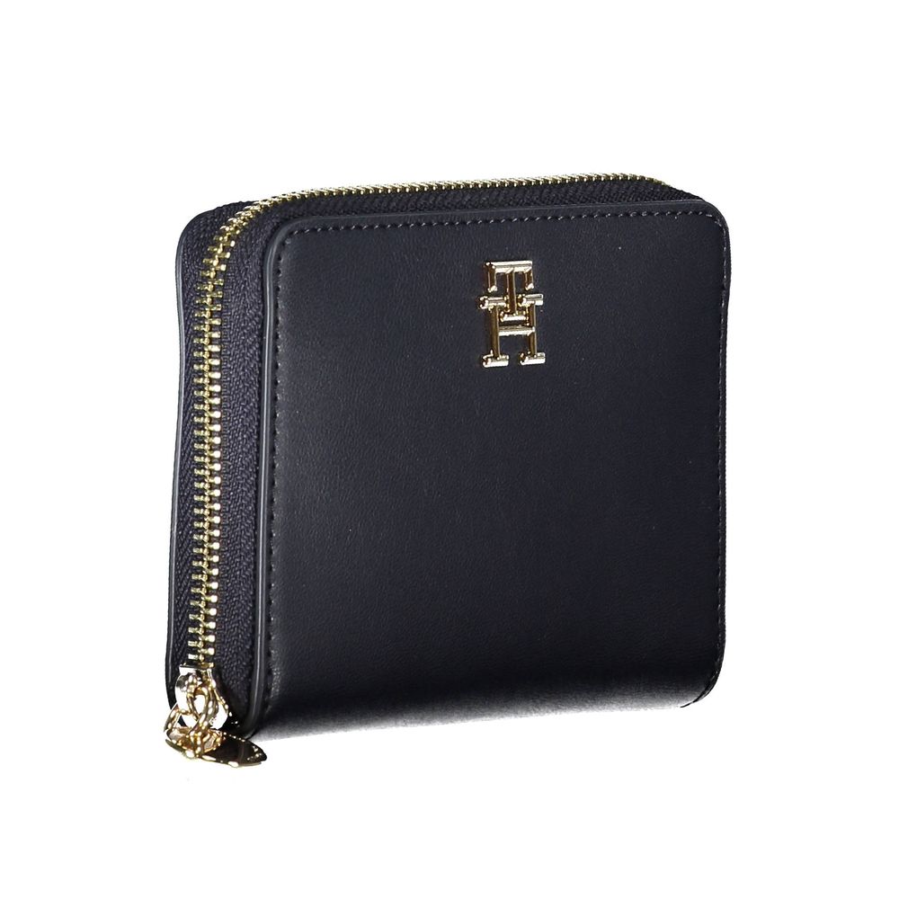 Tommy Hilfiger Blue Polyethylene Wallet