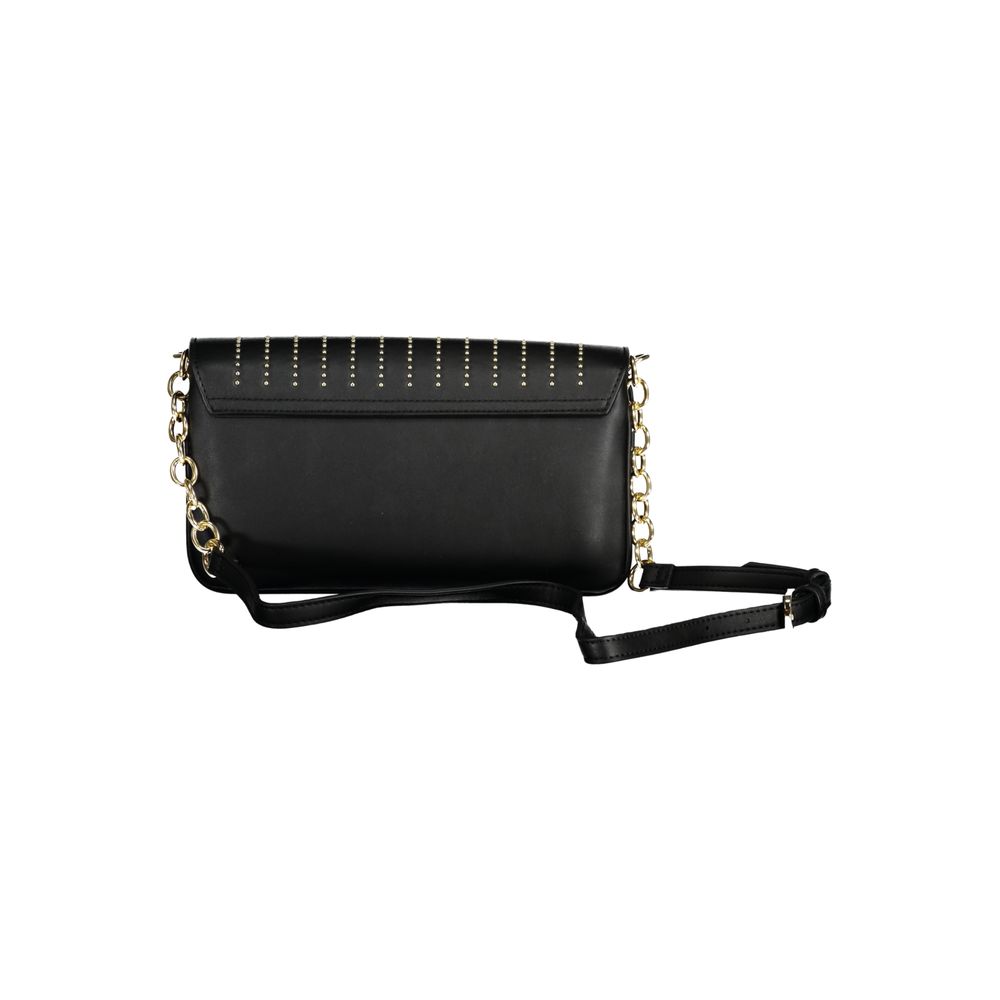 Bolso de mano de polietileno negro Mario Valentino