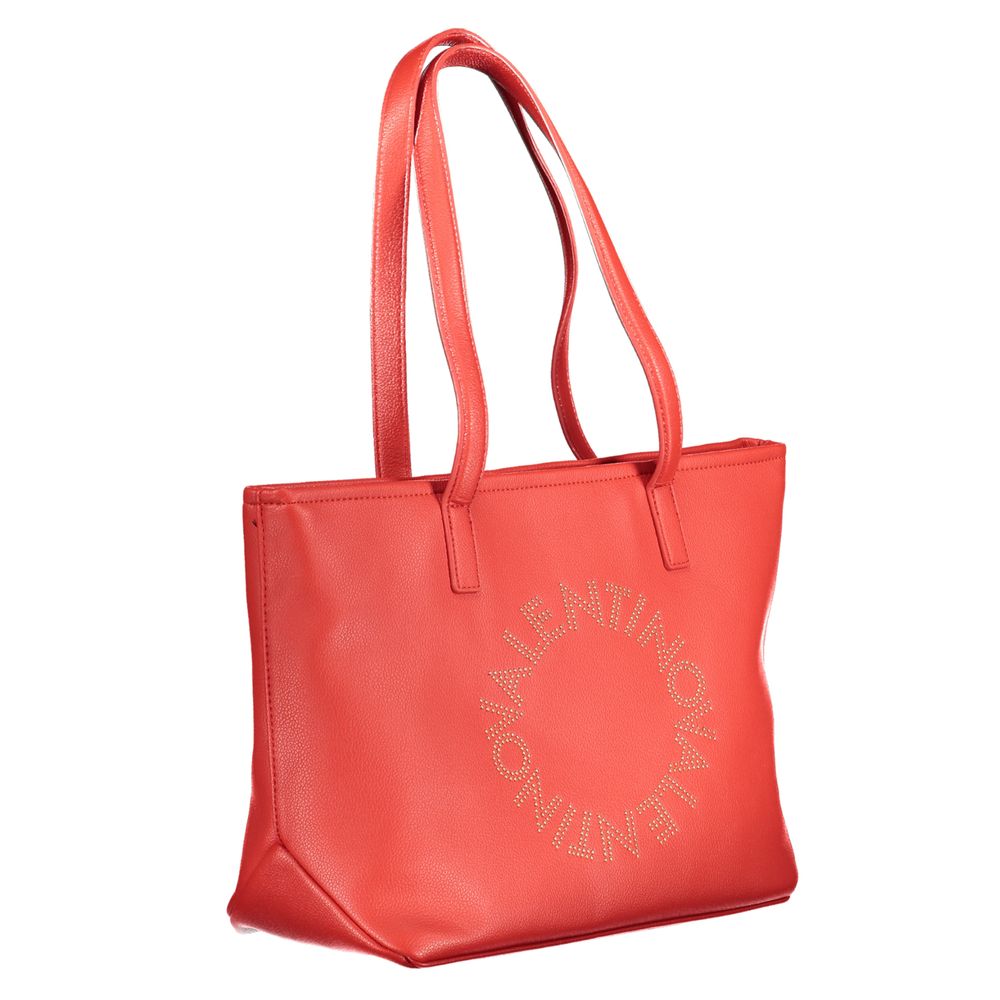 Mario Valentino Red Polyethylene Handbag