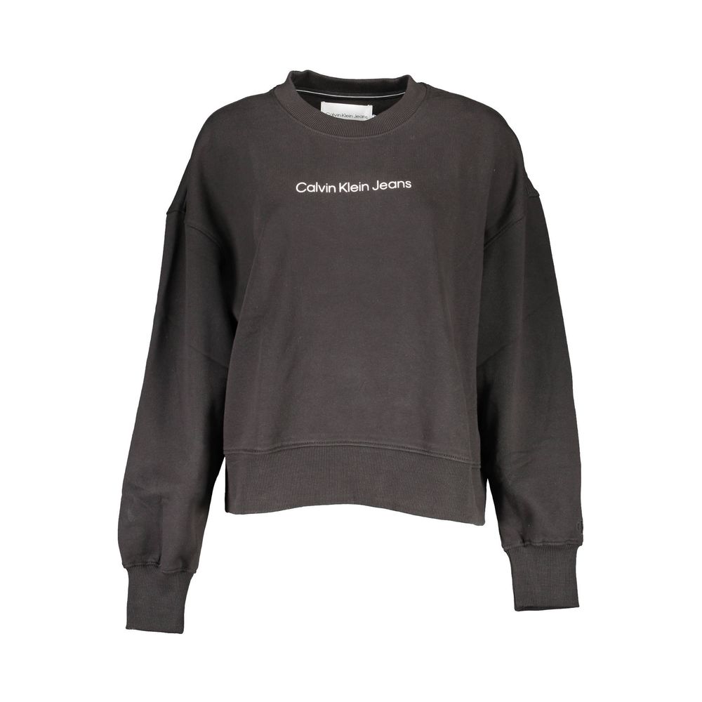 Calvin Klein Black Cotton Sweater