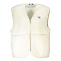 Calvin Klein White Polyester Jackets & Coat