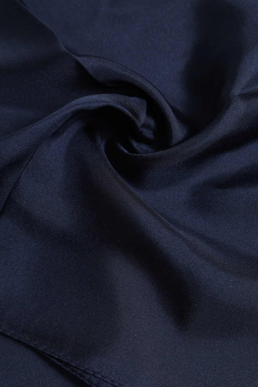 Dolce & Gabbana Dark Blue Silk Square Men Foulard Scarf