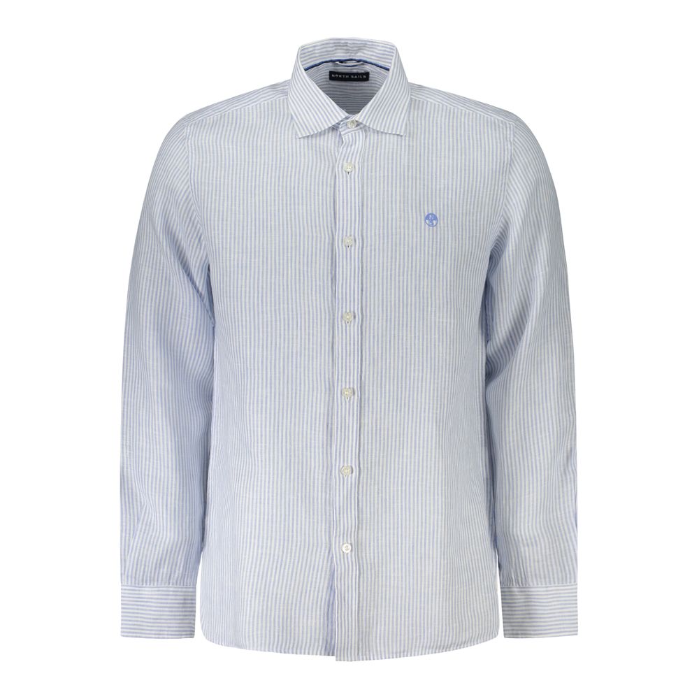 Camisa de lino azul North Sails