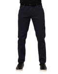 Dolce & Gabbana Blue Cotton Tapered Denim Jeans