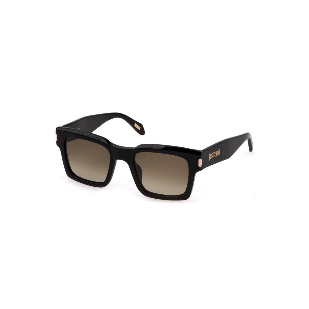 Just Cavalli Black Plastic Sunglasses