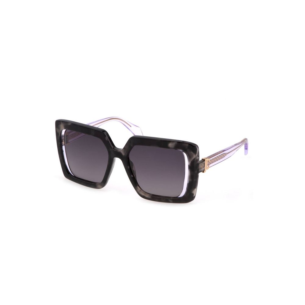 Just Cavalli Black Plastic Sunglasses