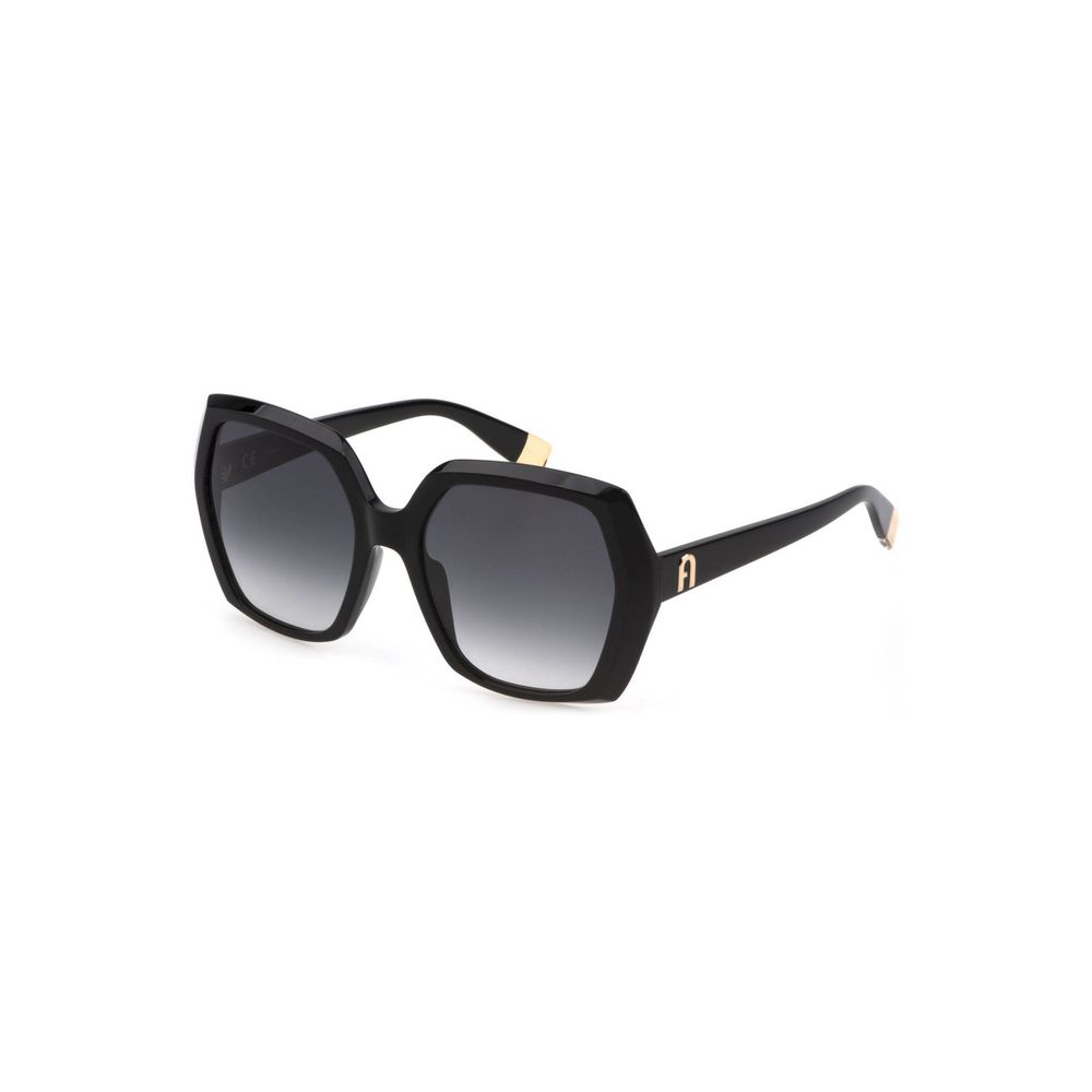 Furla Black Haircalf Sunglasses