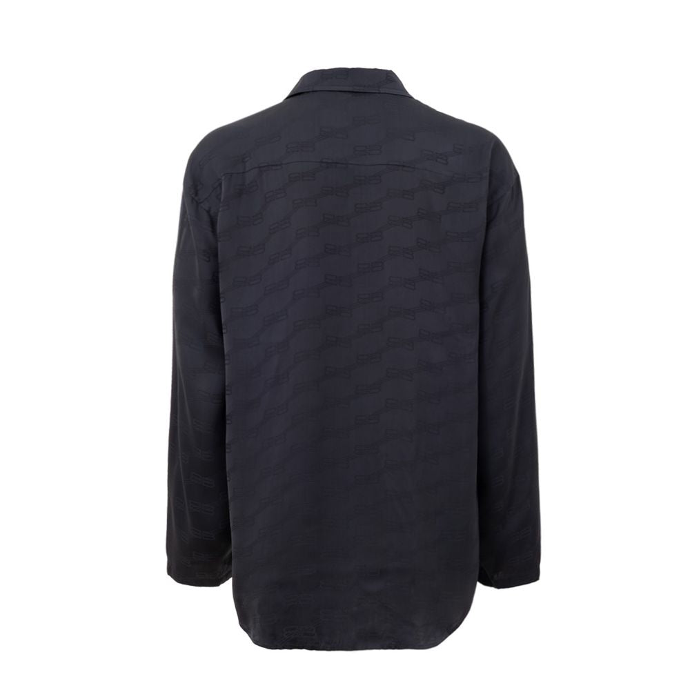 Balenciaga Gray Viscose Shirt