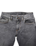 Dolce & Gabbana Gray Cotton Skinny Men Denim Trouser Jeans