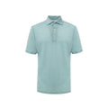 Gran Sasso Blue Linen Polo Shirt