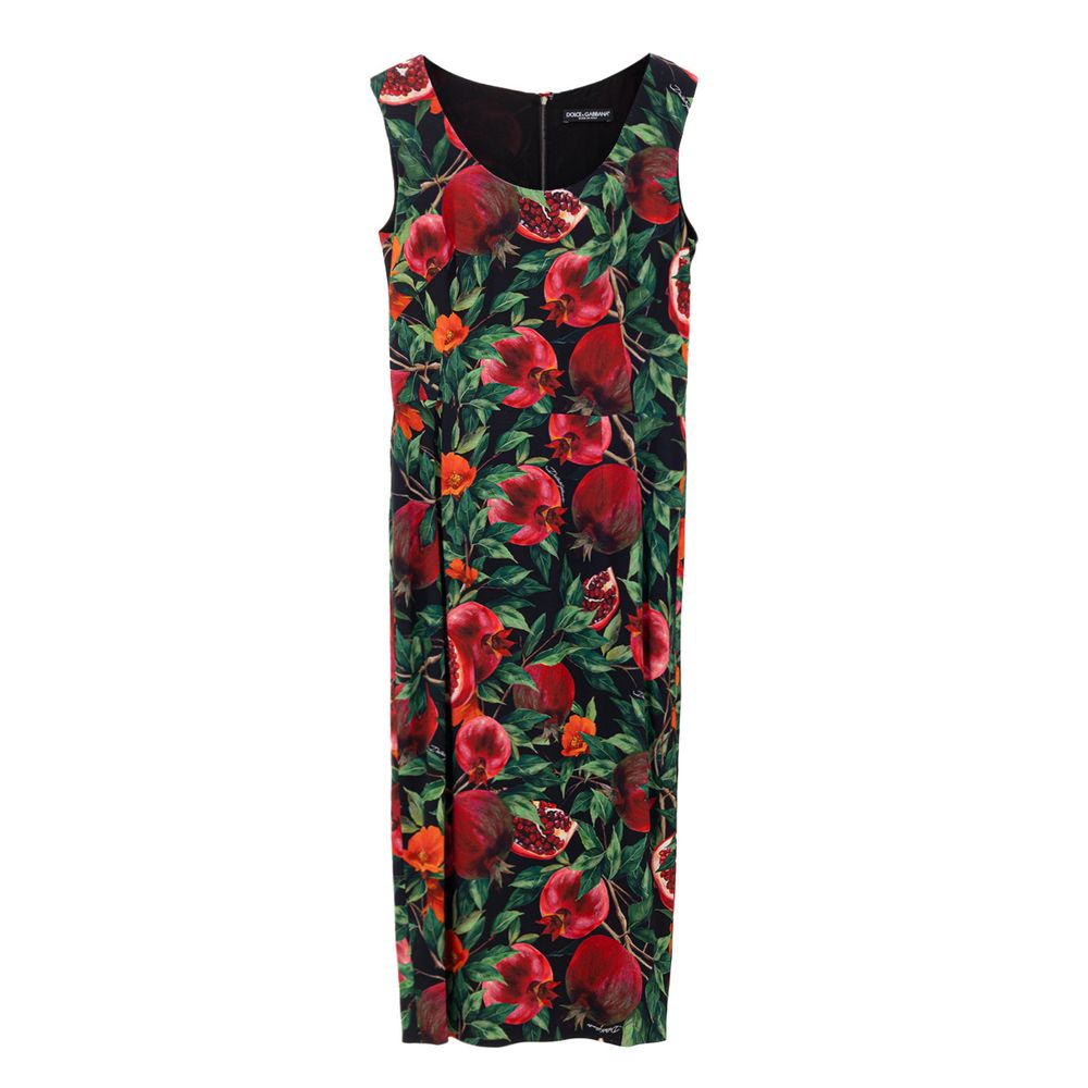 Dolce & Gabbana Bicolor Viscose Long