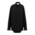 Balenciaga Algodón Negro Largo