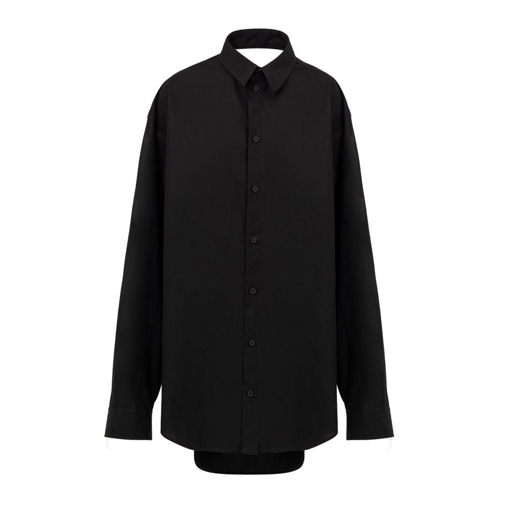 Balenciaga Algodón Negro Largo