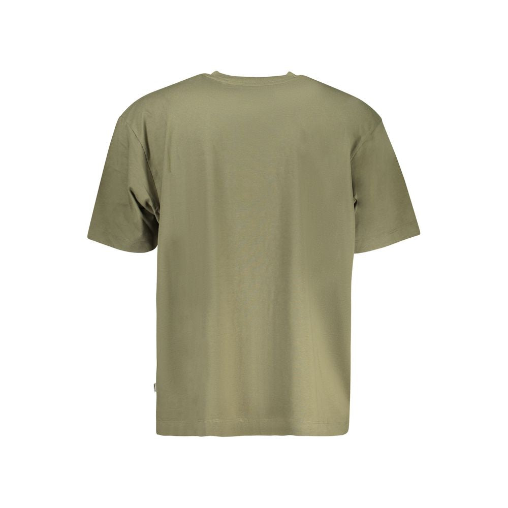 Guess Jeans Green Cotton Men T-Shirt