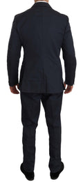 Traje de dos piezas Romeo Gigli azul elegante