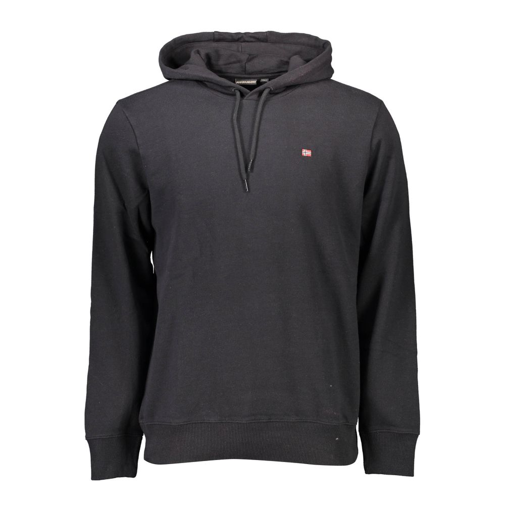 Napapijri Black Cotton Sweater
