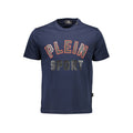 Plein Sport Blue Cotton T-Shirt