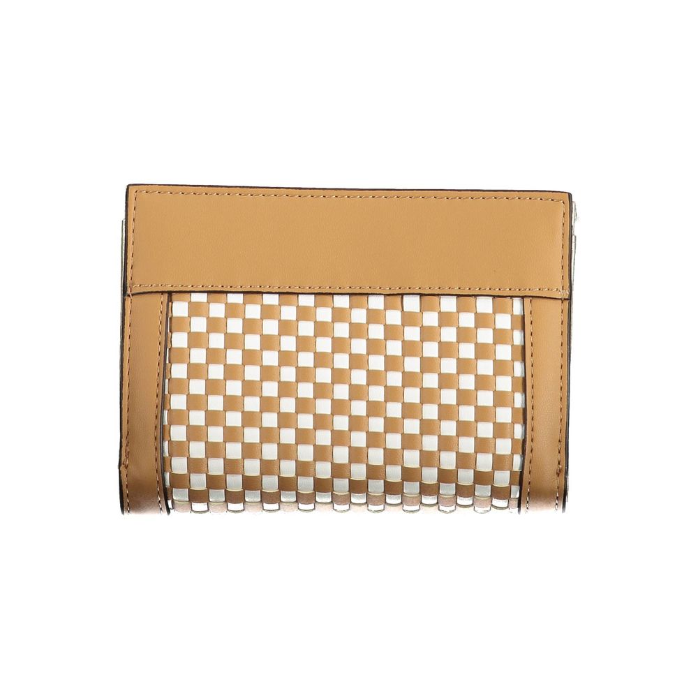 Guess Jeans Brown Polyethylene Wallet
