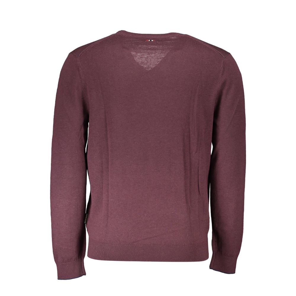 Napapijri Red Wool Sweater