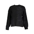 Suéter de algodón negro Desigual