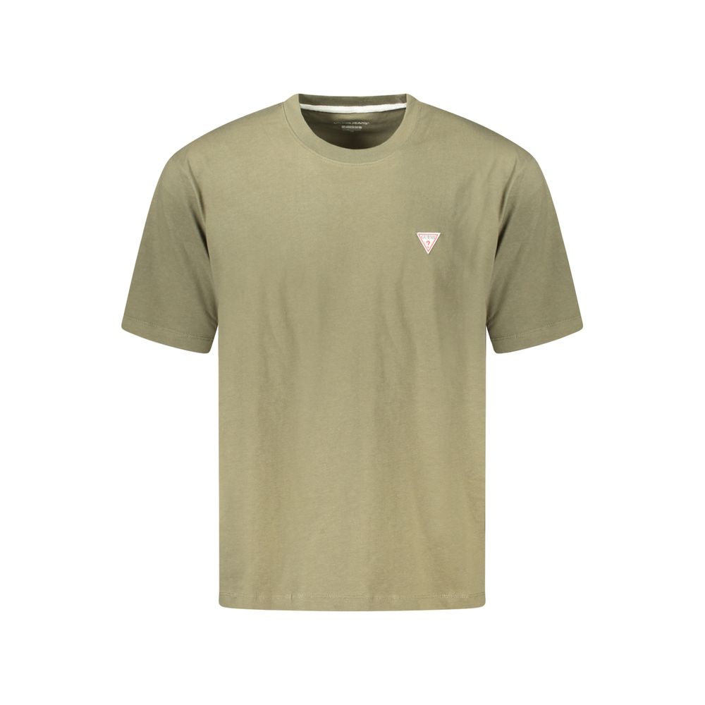 Guess Jeans Green Cotton T-Shirt