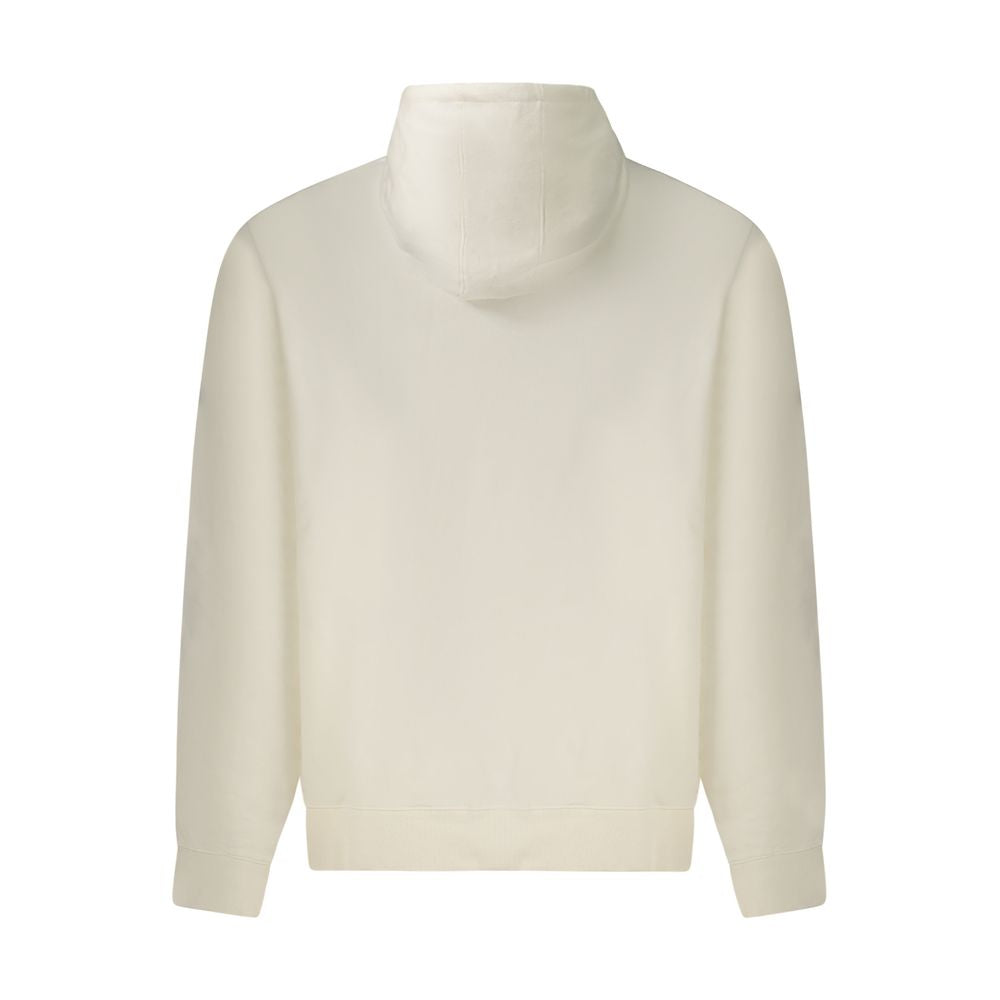 Guess Jeans White Cotton Sweater