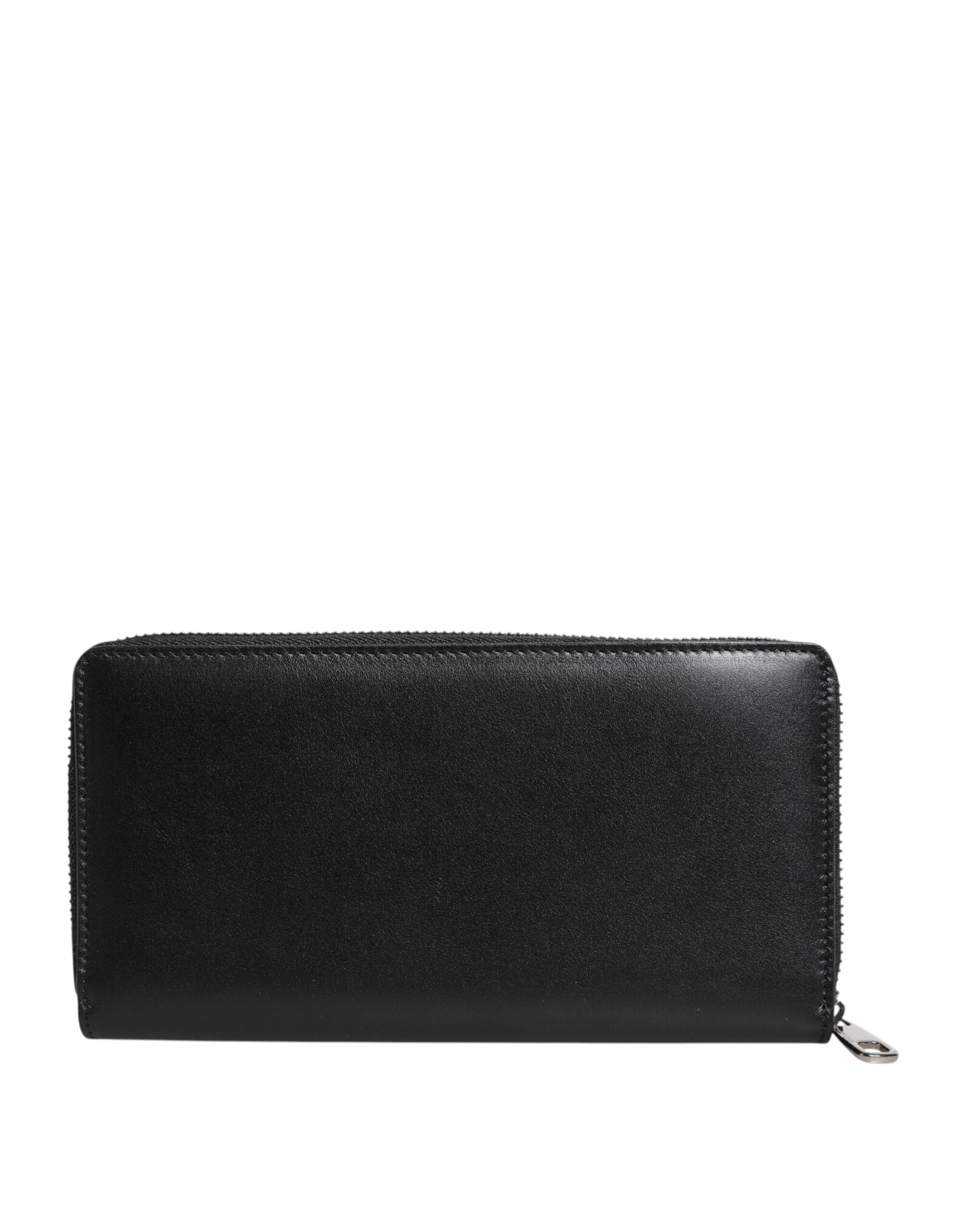 Dolce & Gabbana Exquisite Green Ostrich Leather Continental Wallet