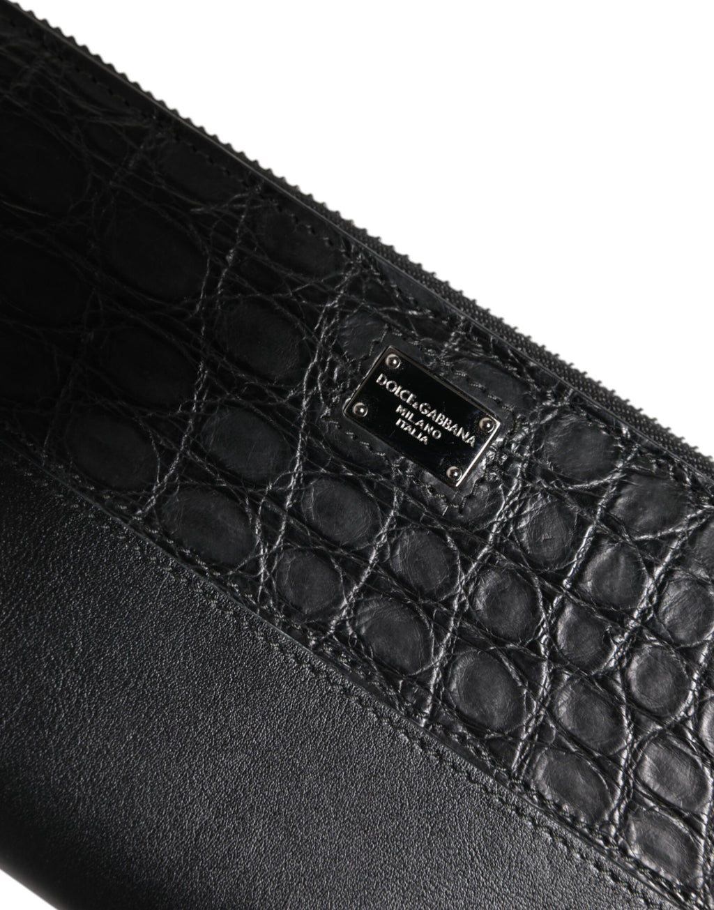 Dolce & Gabbana Exquisite Green Ostrich Leather Continental Wallet