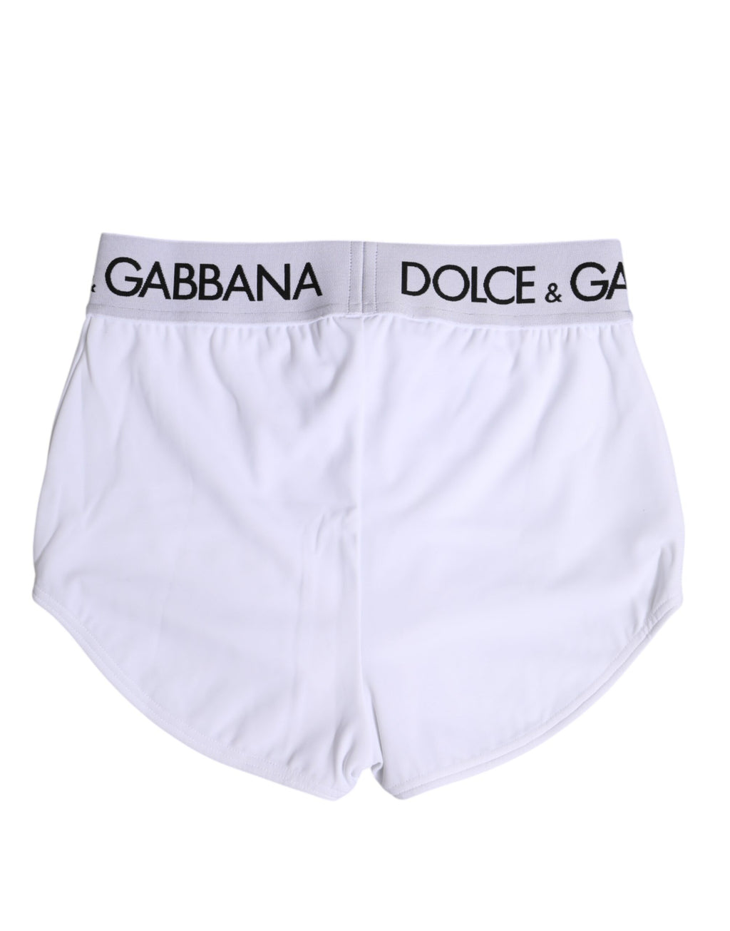 Dolce & Gabbana White Nylon Logo Waistband Boxer Brief Underwear