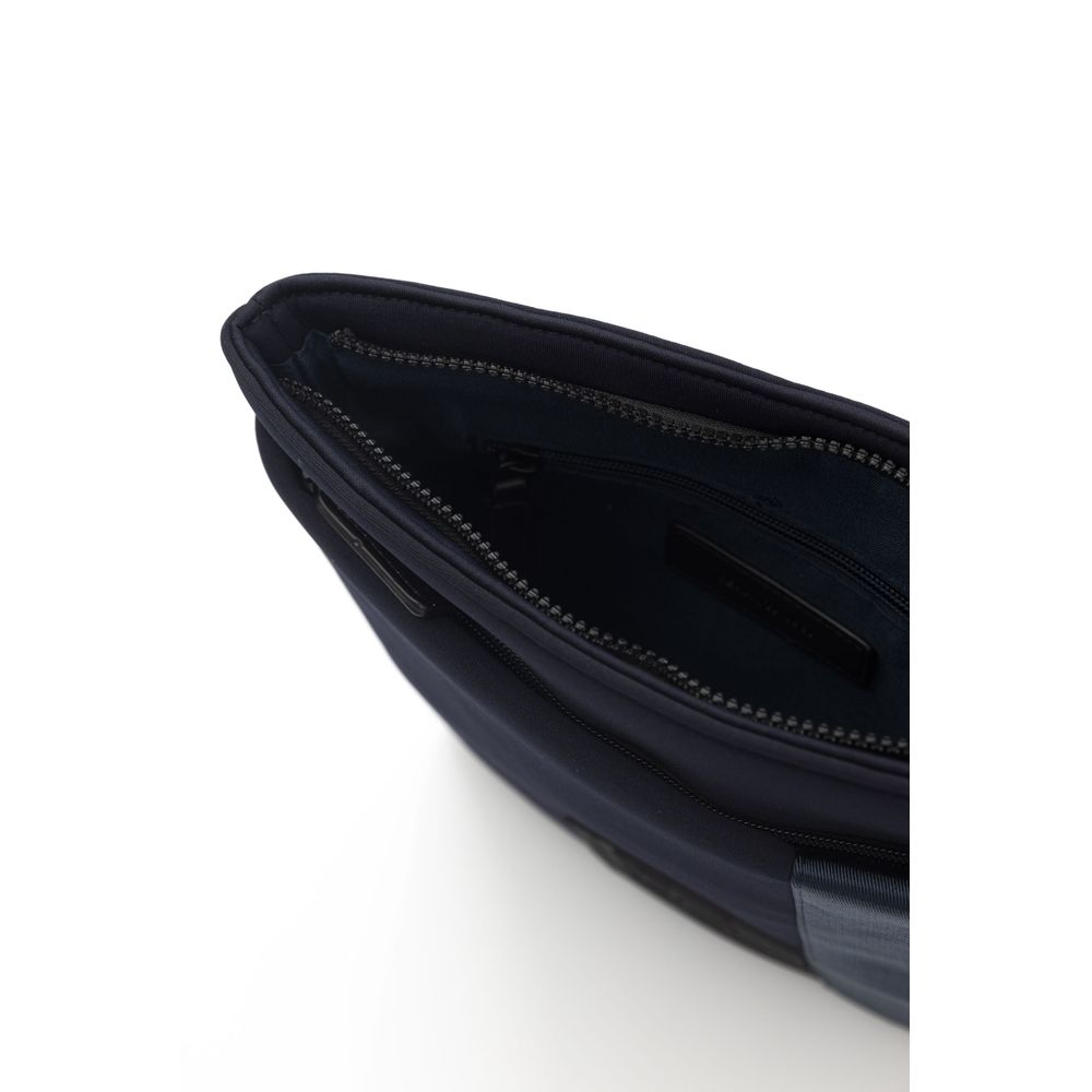 Cerruti 1881 Blue Polyester Men Messenger Bag