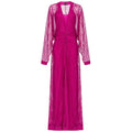 PINKO Purple Nylon Women Dress