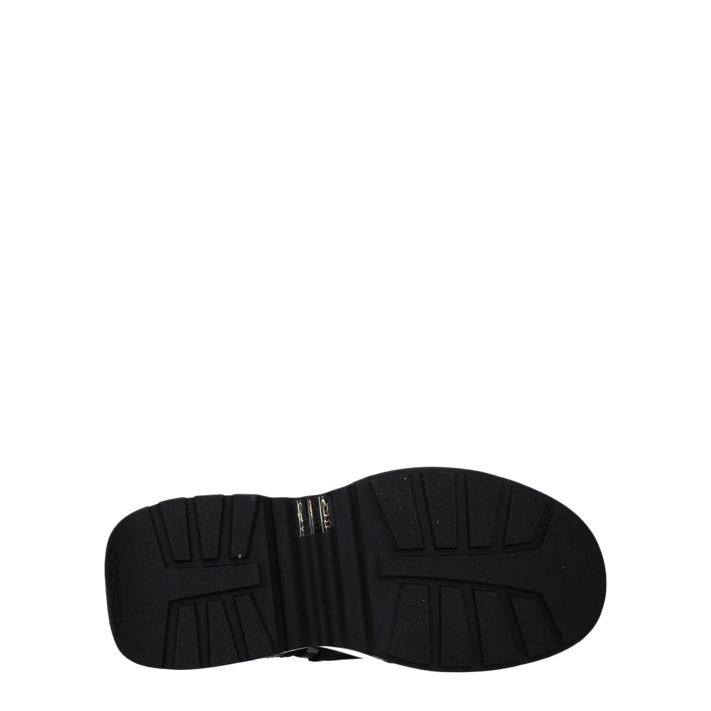 Kenzo Black Leather Ankle