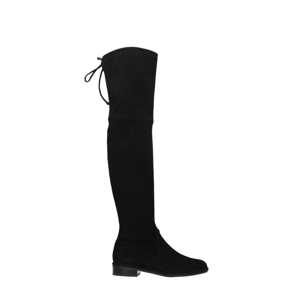 Stuart Weitzman Black Leather Boot
