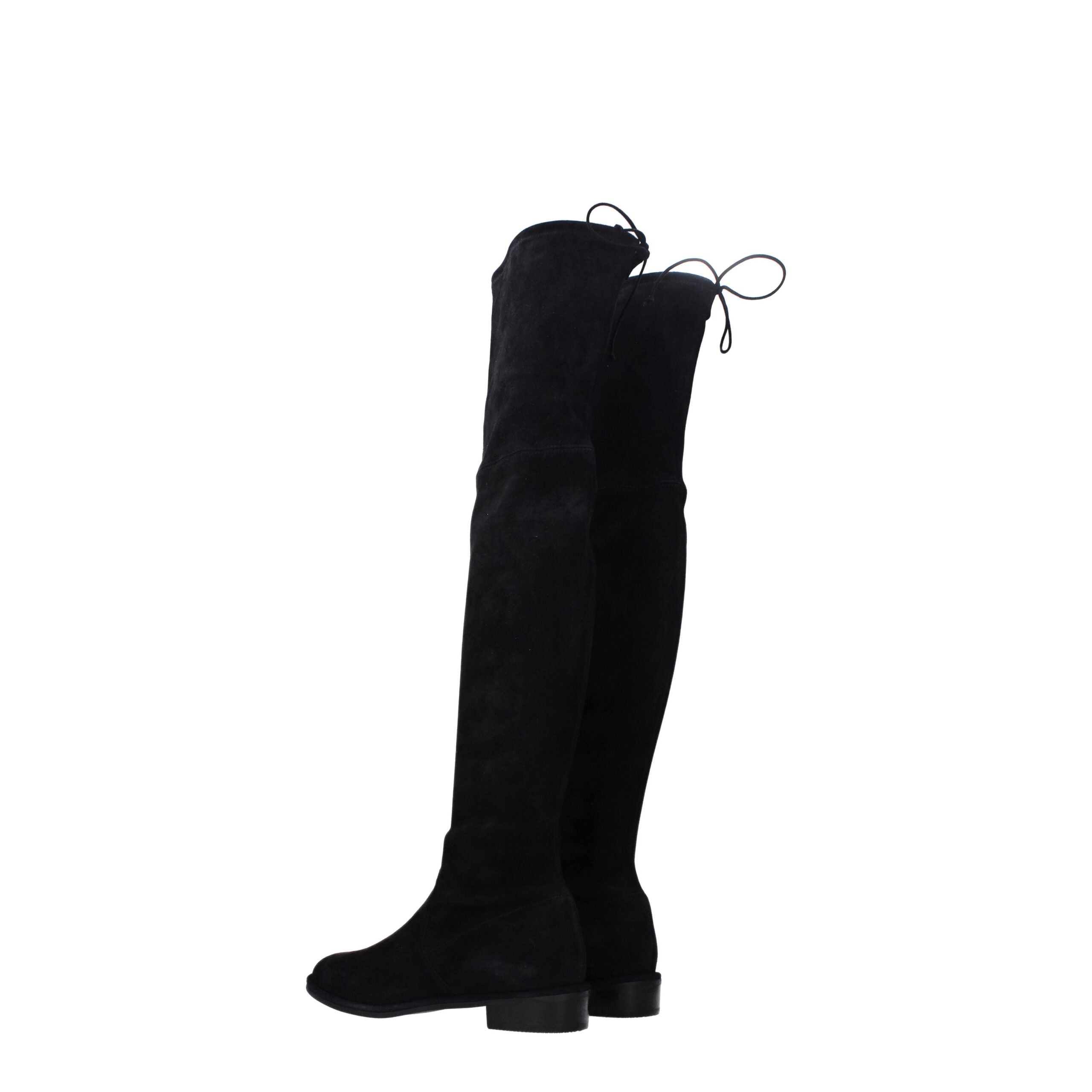 Stuart Weitzman Black Leather Boot
