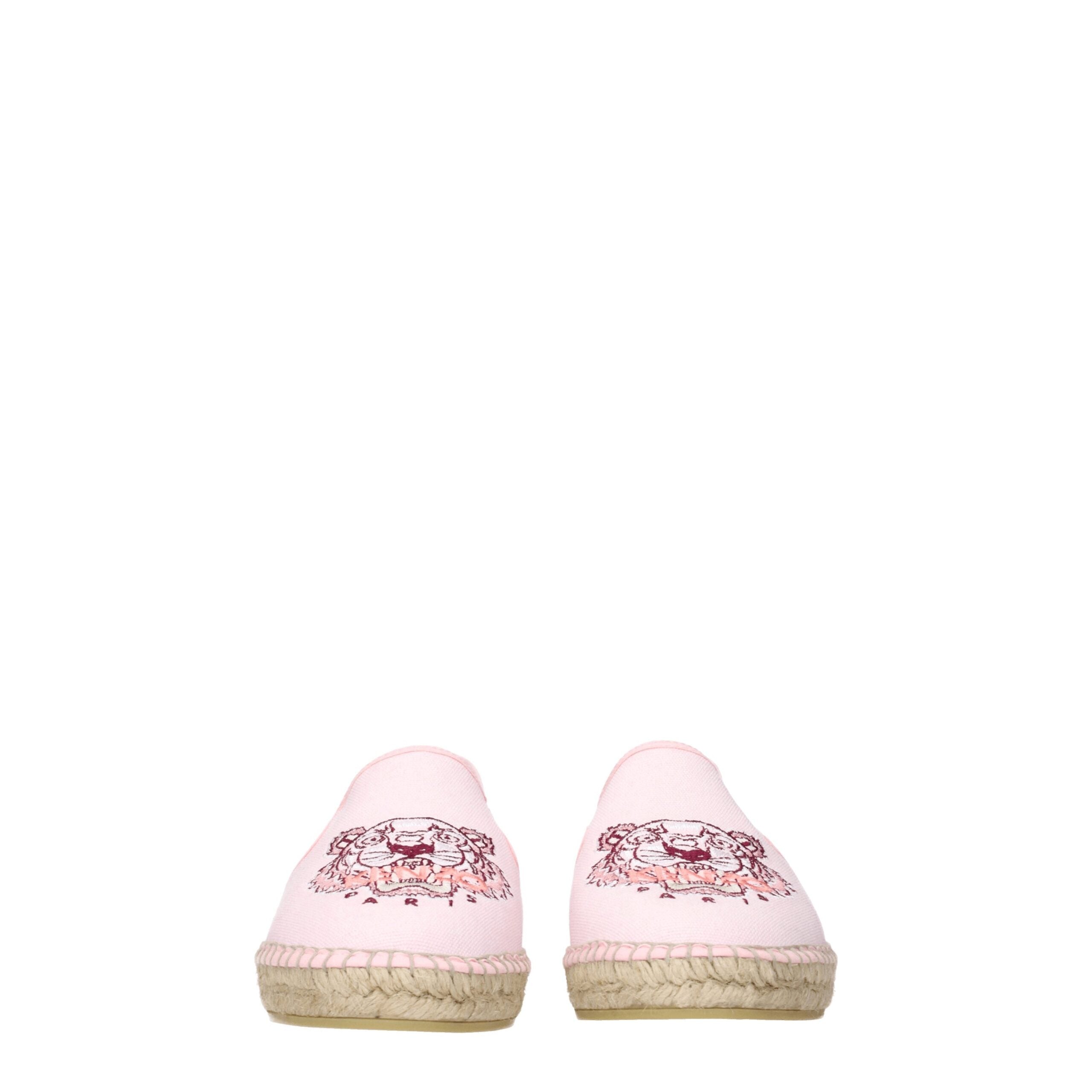 Kenzo Pink Fabric Espadrille