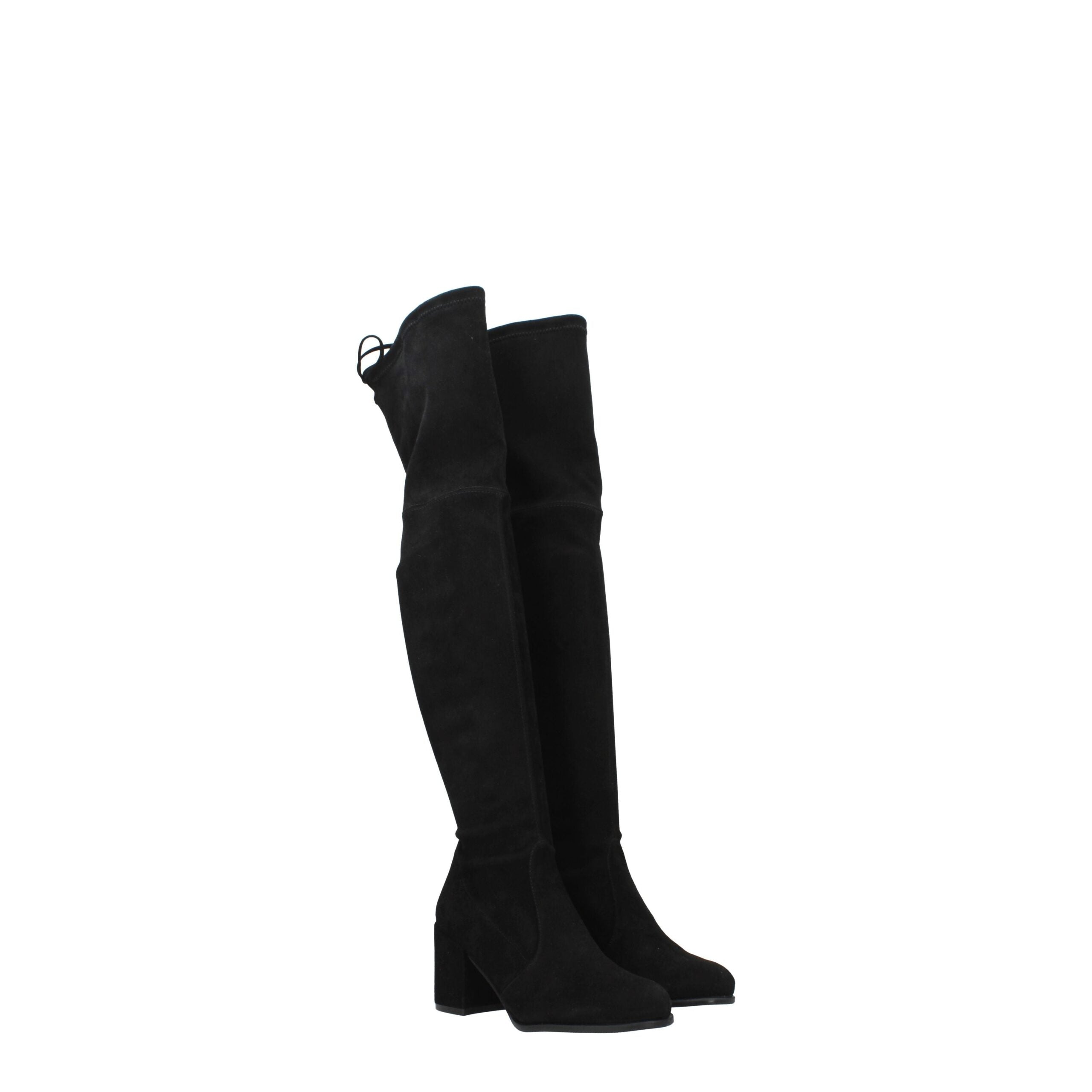 Stuart Weitzman Black Leather Boot