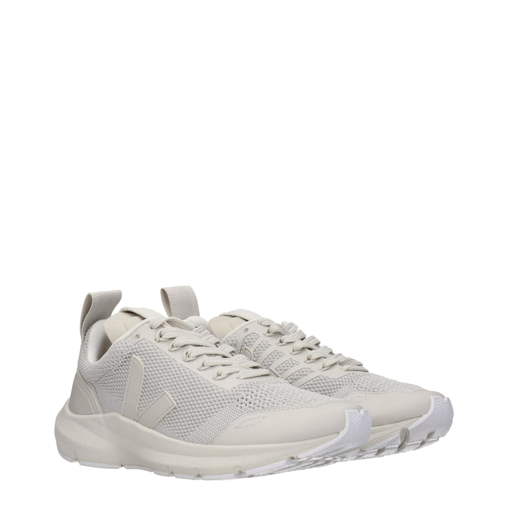 Veja Gray Fabric Sneakers